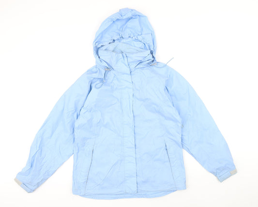 Mountain pass Womens Blue Jacket Coat Size 8 Zip