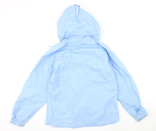 Mountain pass Womens Blue Jacket Coat Size 8 Zip