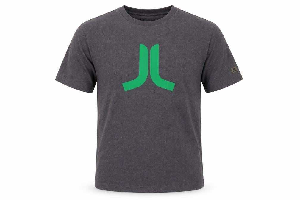 Wezc Mens Grey Cotton T-Shirt Size M Crew Neck