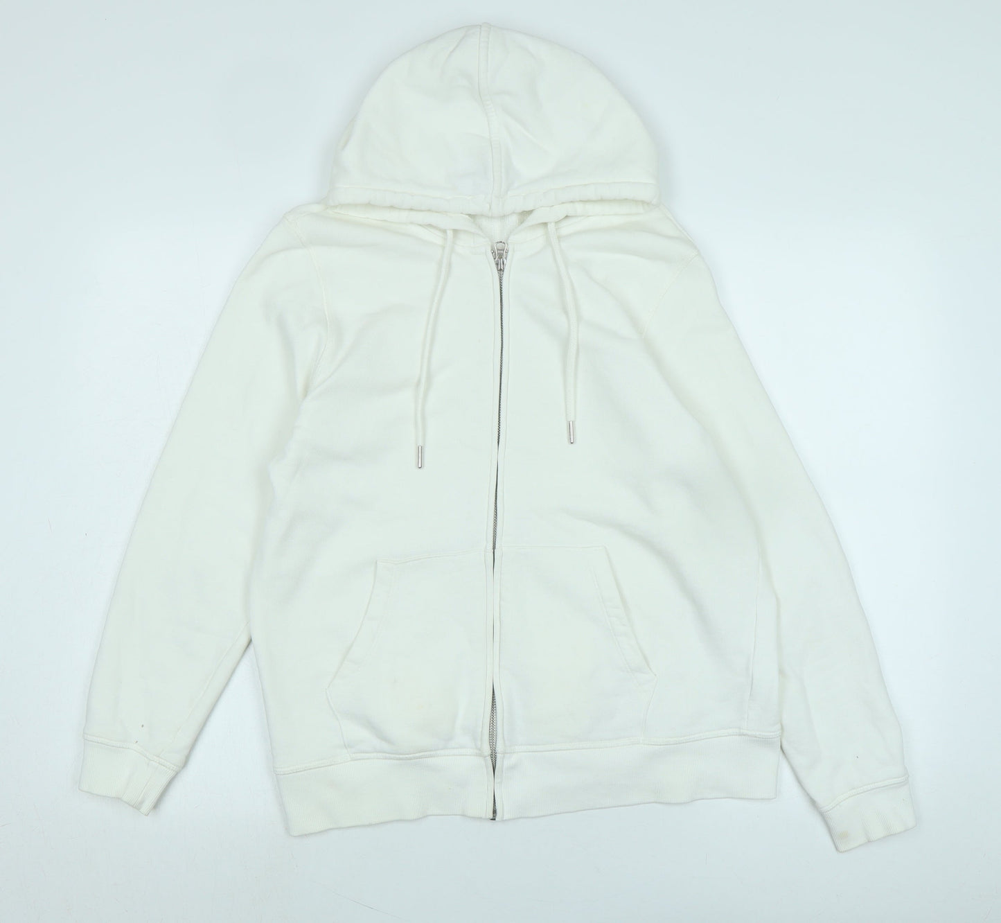 Marks and Spencer Womens Ivory Jacket Size 14 Zip
