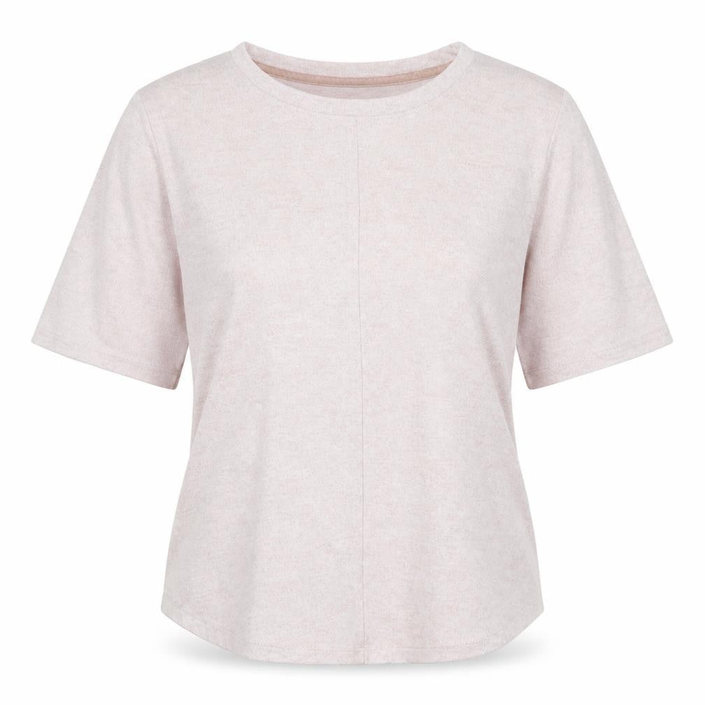 Marks and Spencer Womens Pink Crew Neck Polyester Pullover Jumper Size 6