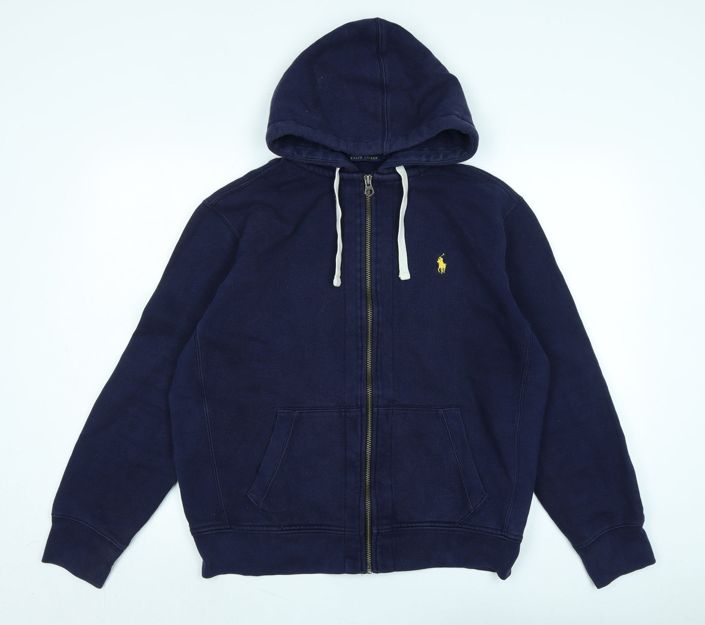 Polo Ralph Lauren Mens Blue Jacket Size M Zip - Logo