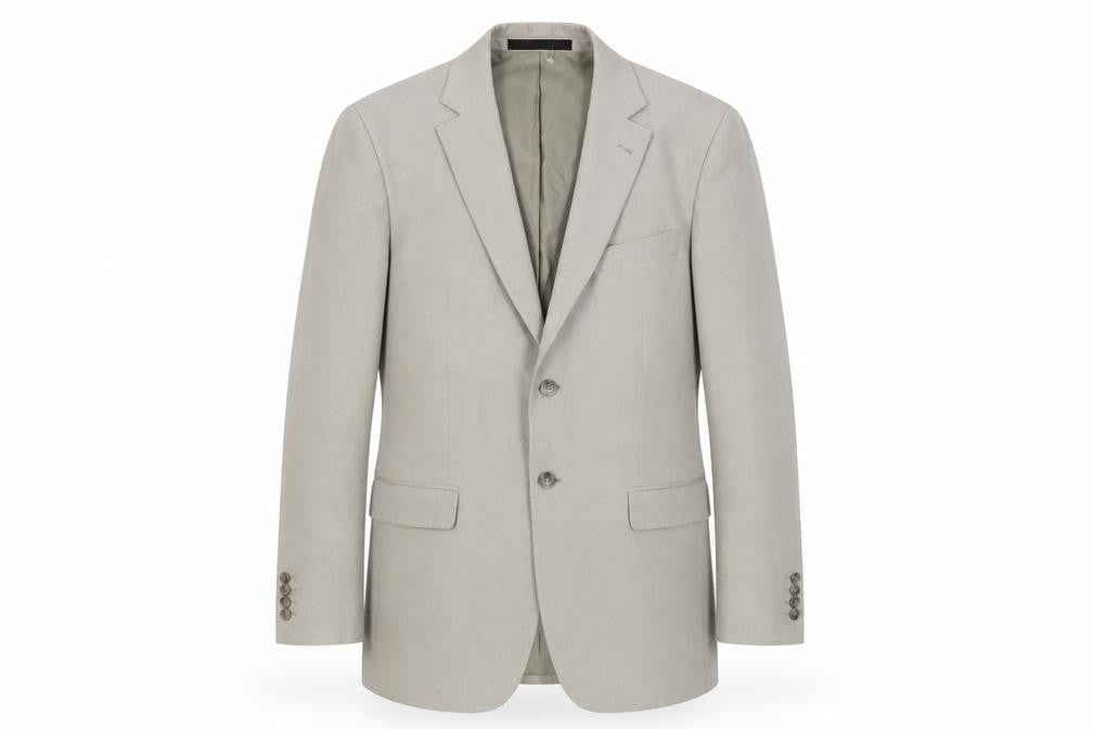 Marks and Spencer Mens Beige Polyester Jacket Blazer Size 38 Regular