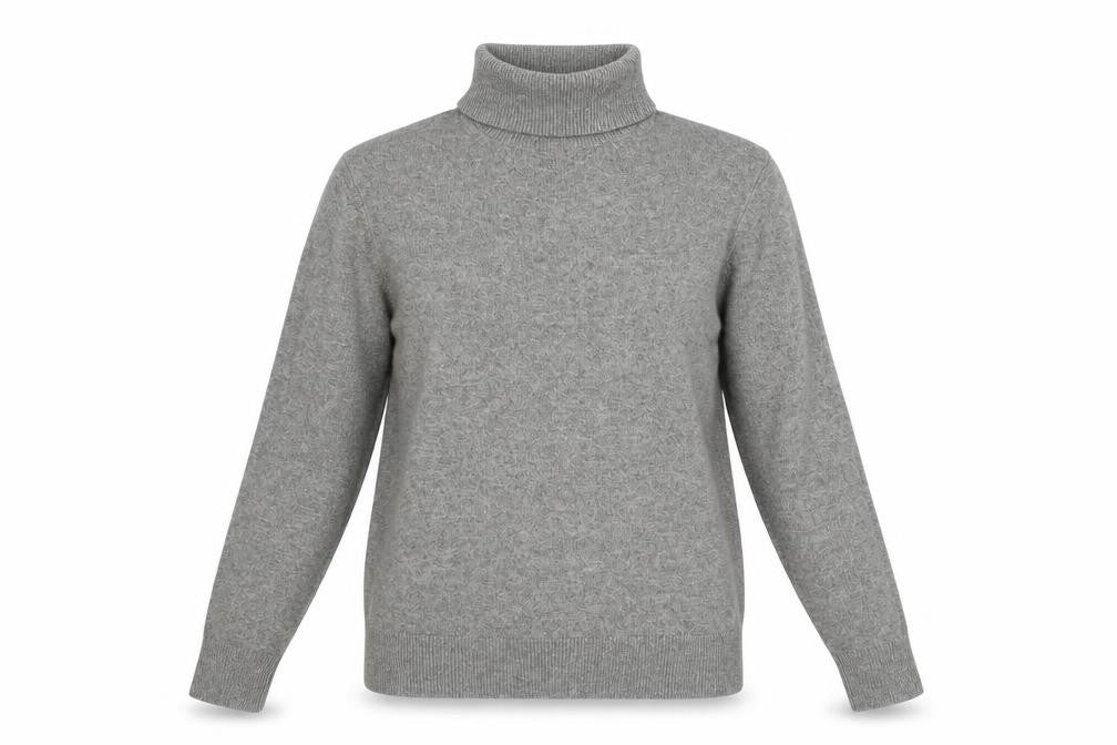 Marks and Spencer Womens Brown Roll Neck Polyester Pullover Jumper Size XS