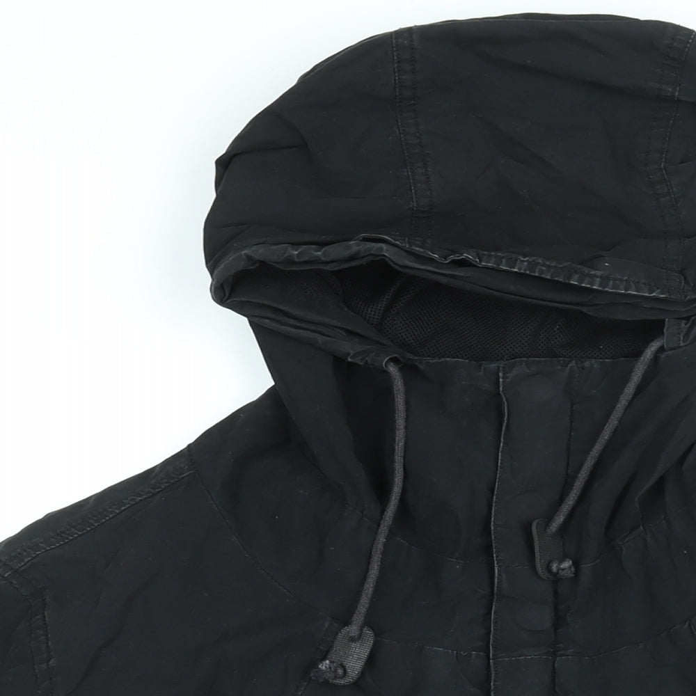 NEXT Mens Black Jacket Coat Size L Zip