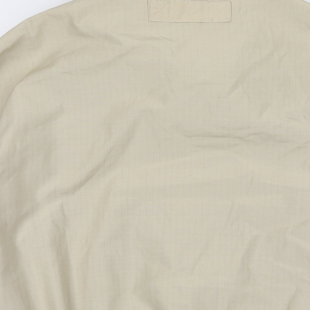 Pringle Mens Beige Bomber Jacket Jacket Size L Zip