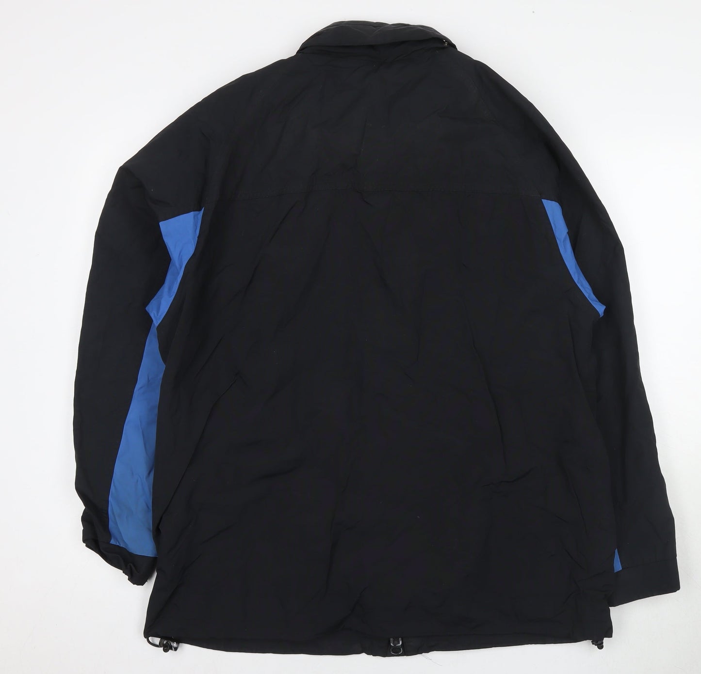 U.S. Athletic Mens Black Jacket Size M Zip - Technical
