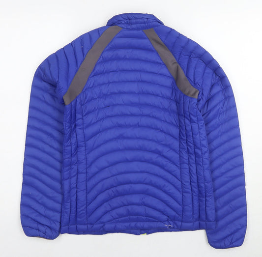 Lands' End Womens Blue Jacket Size XS Zip