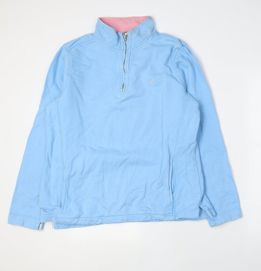 Vineyard Vines Women's Blue Sweatshirt, M, Casual Zip