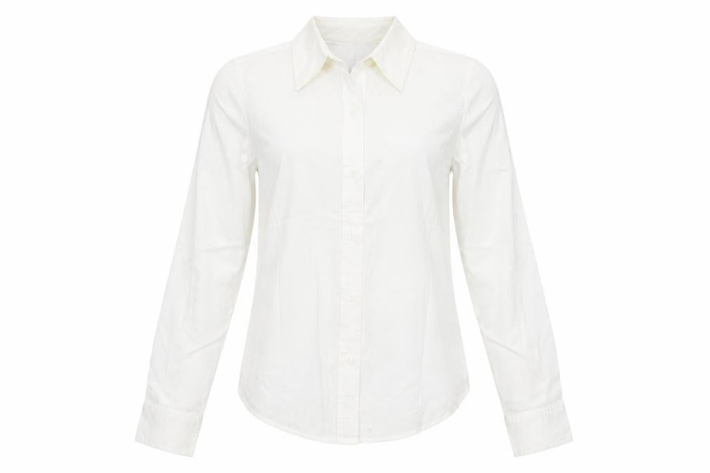 Womens UK Size S Gap Ivory Cotton Button-Up