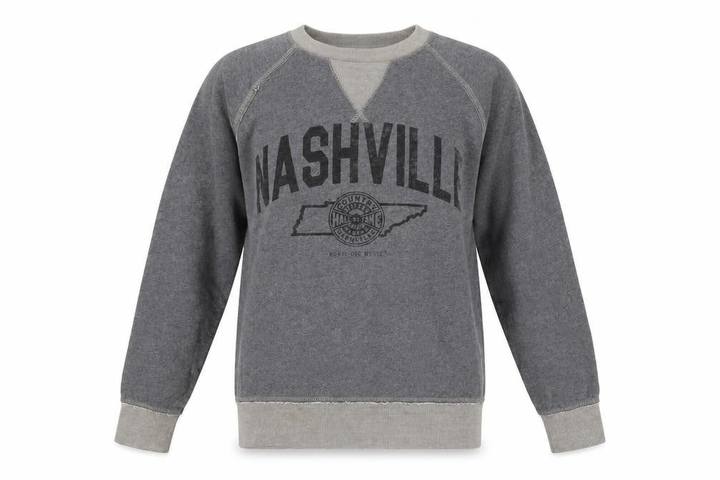 Comp David Womens Grey Cotton Pullover Sweatshirt Size S Pullover