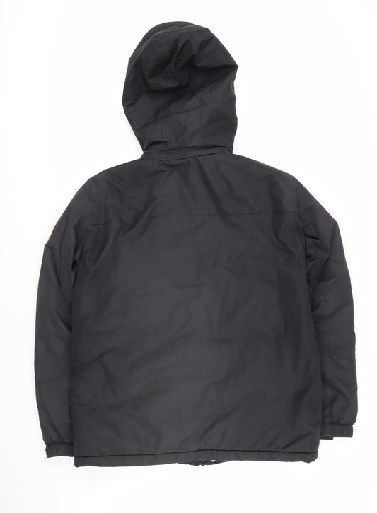 Outdoor Sport Mens Black Jacket Coat Size M Zip