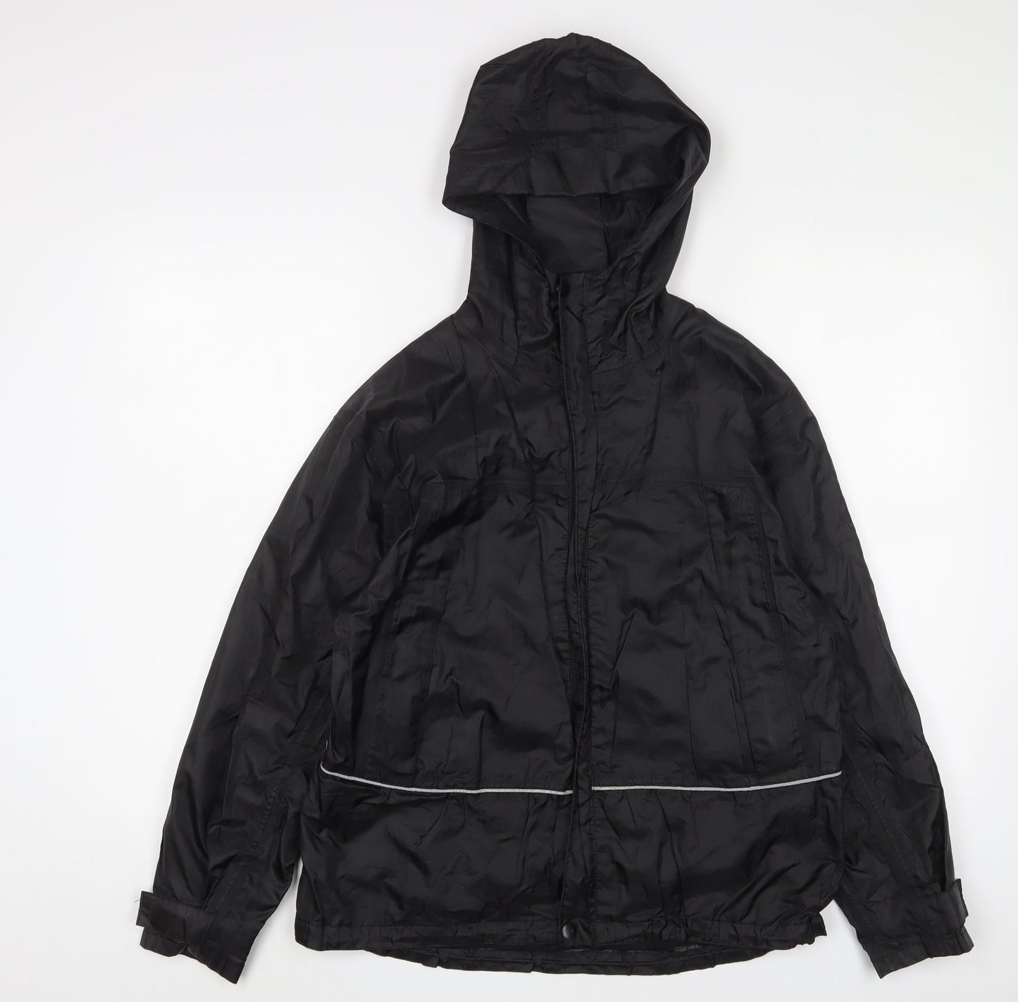 Result Boys Black Jacket Size 13-14 Years Zip