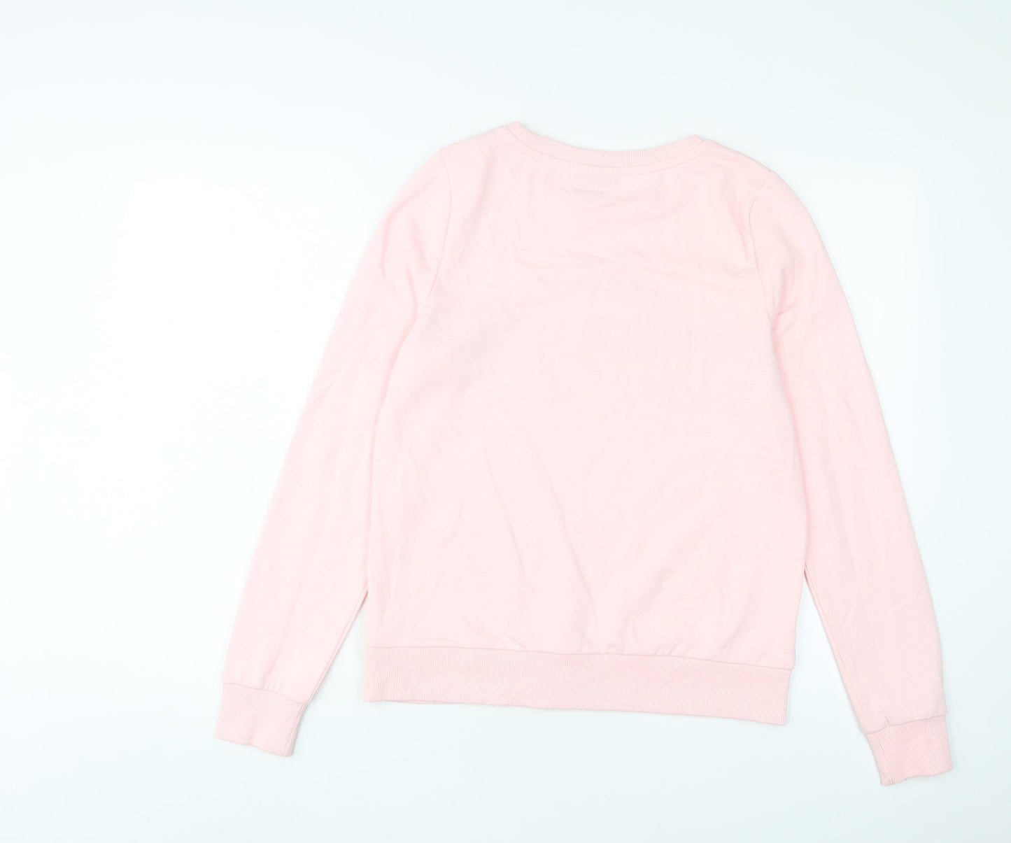 Only Womens Pink Cotton Pullover Sweatshirt Size S Pullover - Belle Fleur