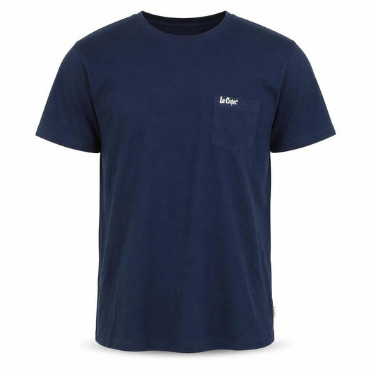 Mens UK Size L Lee Cooper Blue  Cotton T-Shirt