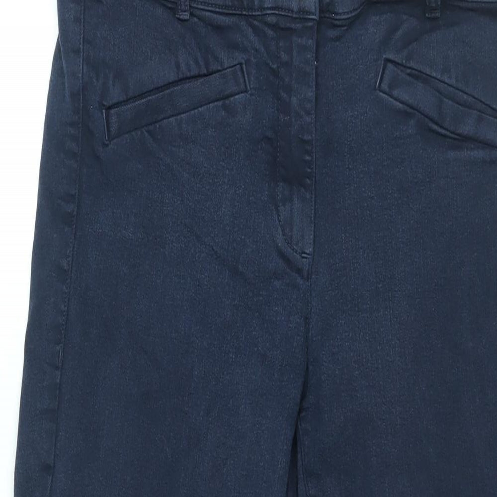 Gap Womens Blue Cotton Skinny Jeans Size 10 L26 in Regular Zip