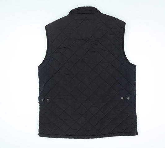 Howick Mens Black Gilet Jacket Size XL Zip