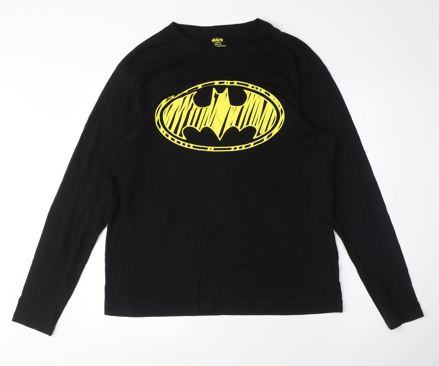 Batman Black Men's M Long Sleeve T-Shirt