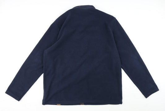 Hinter + Hobart Mens Blue Jacket Size 2XL Zip