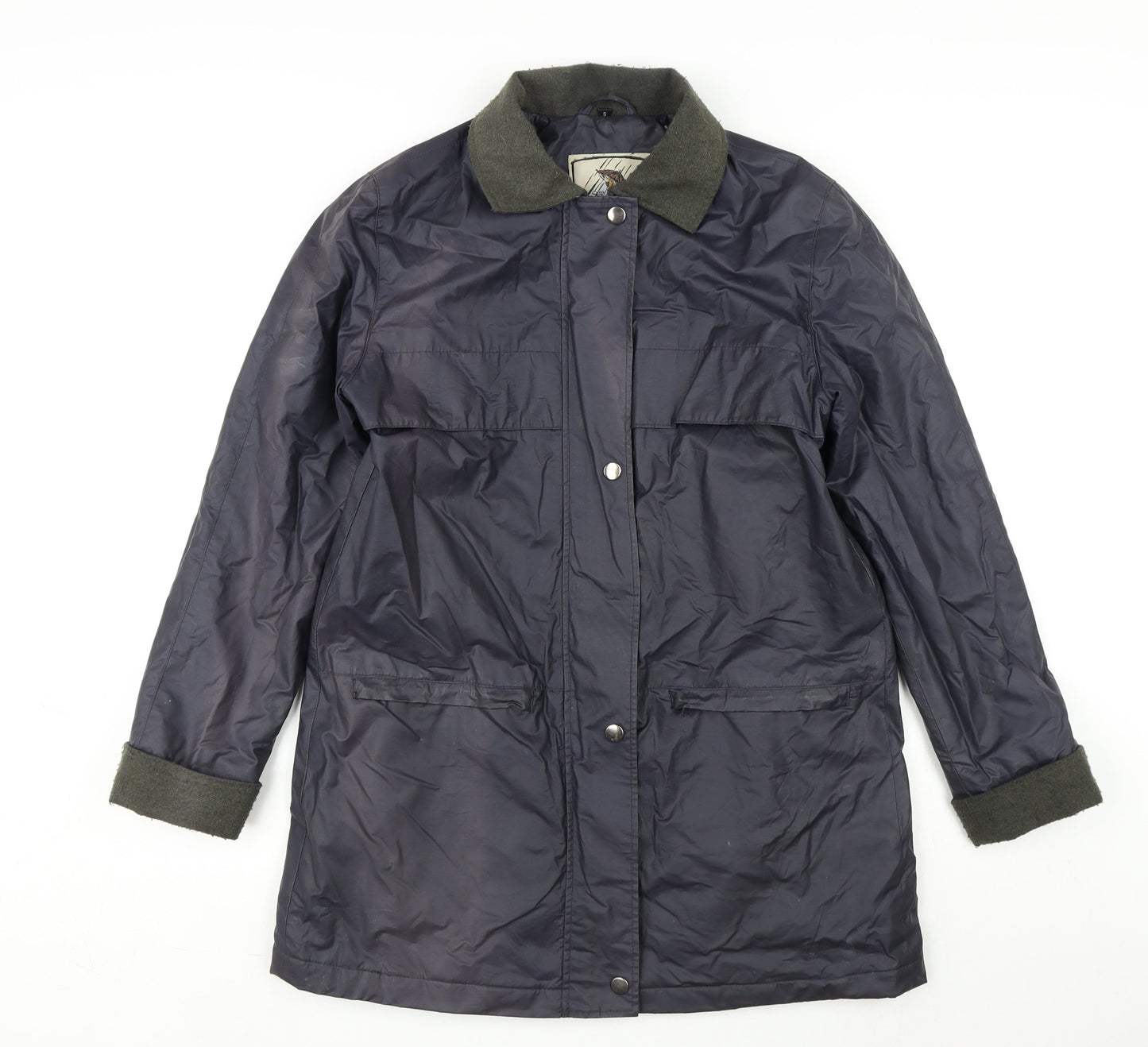 Four Seasons Mens Blue Jacket Coat Size S Zip