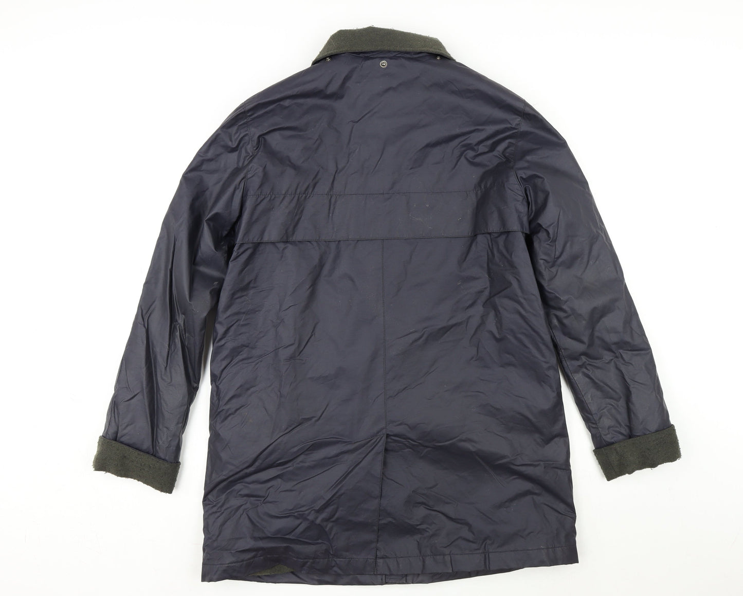 Four Seasons Mens Blue Jacket Coat Size S Zip