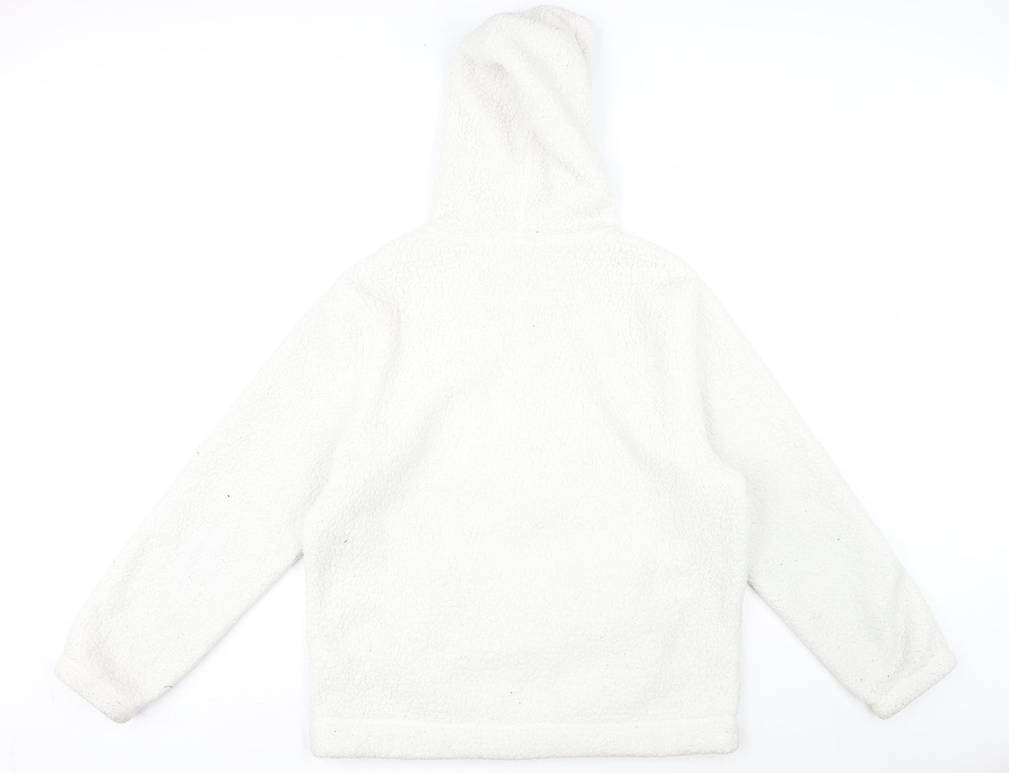 Gilly Hicks Womens White Jacket Size L Zip