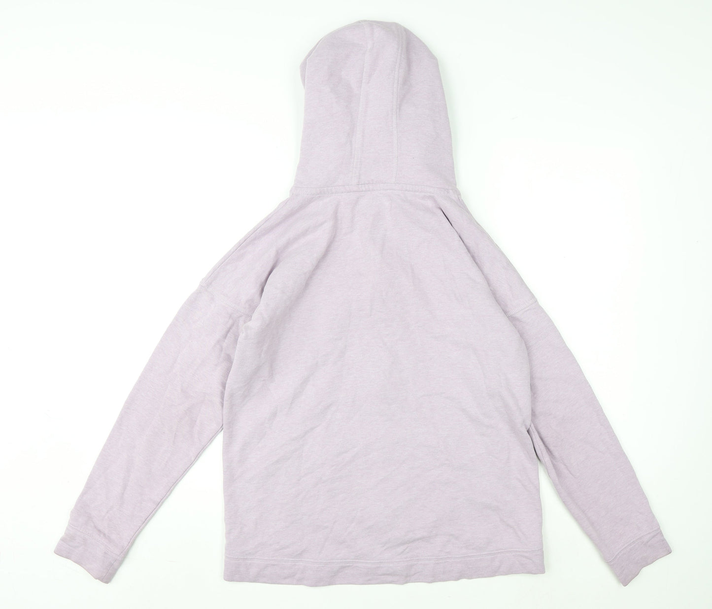 NEXT Womens Purple Cotton Full Zip Hoodie Size 10 Zip