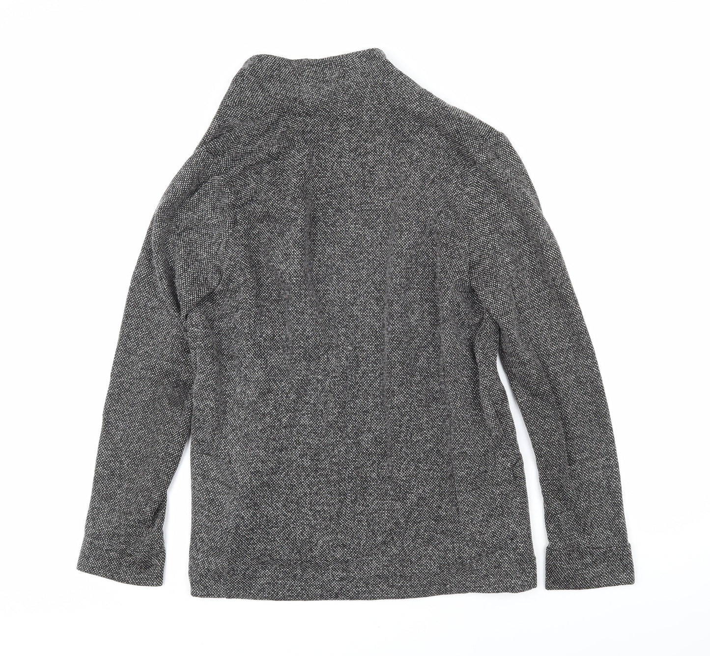 New Look Womens Grey Jacket Blazer Size 12