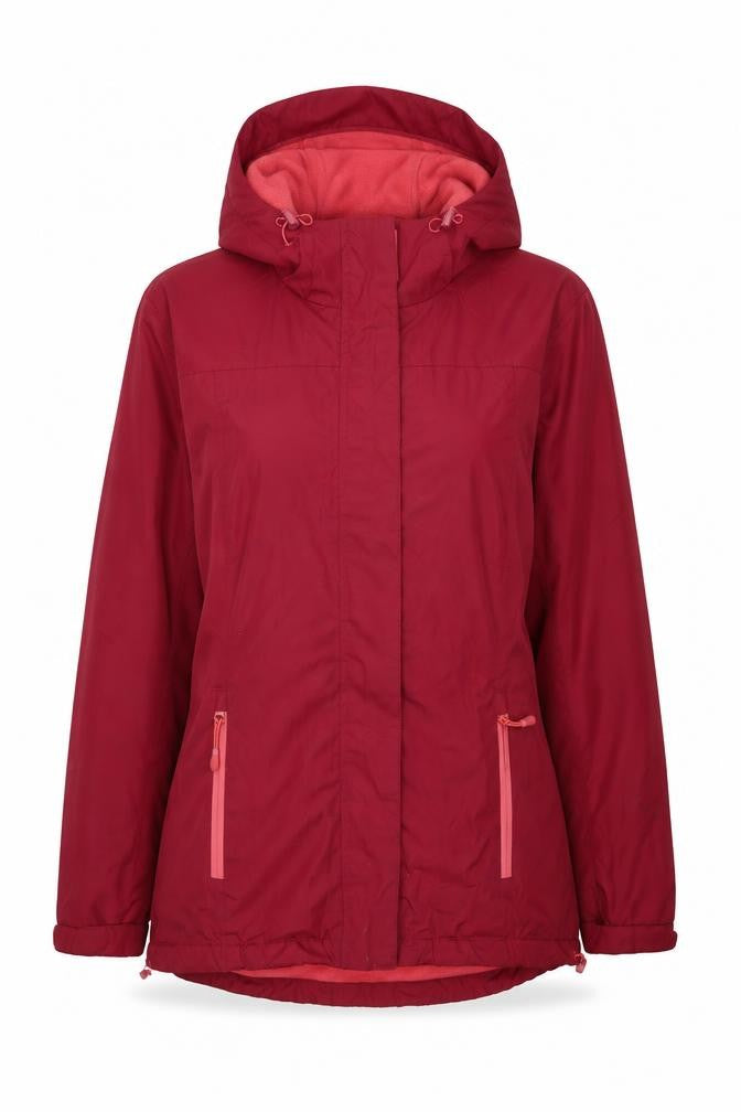 Ozark Trail Womens Red Jacket Size L Zip