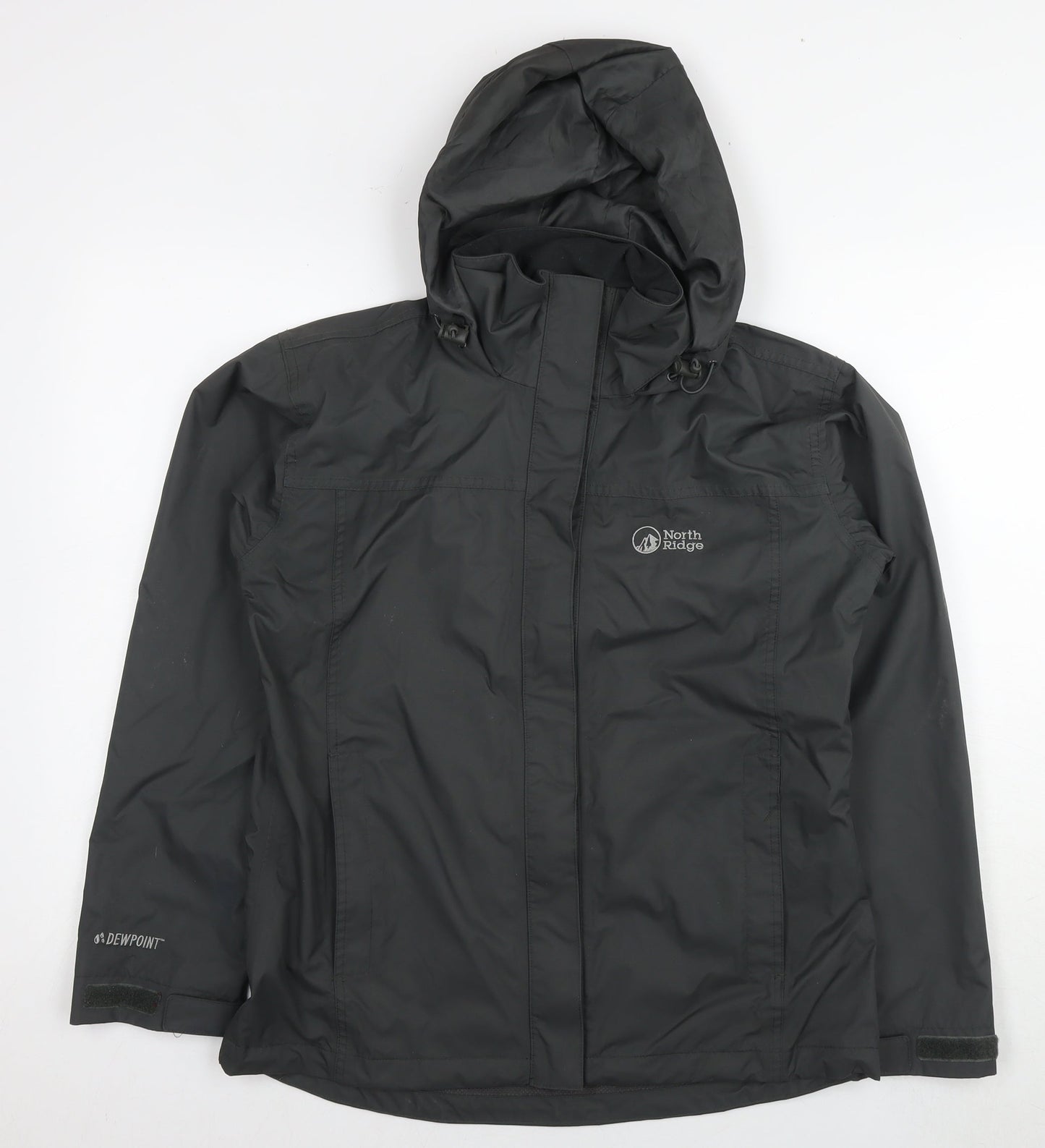 North Ridge Womens Grey Jacket Size 12 Zip
