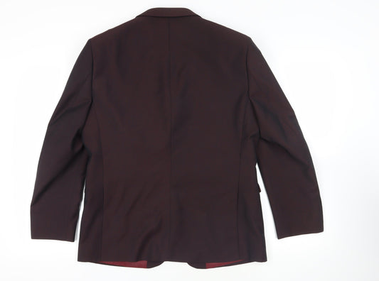 ONE SIX 5IVE Red Blazer, Men's Size 42, Formal