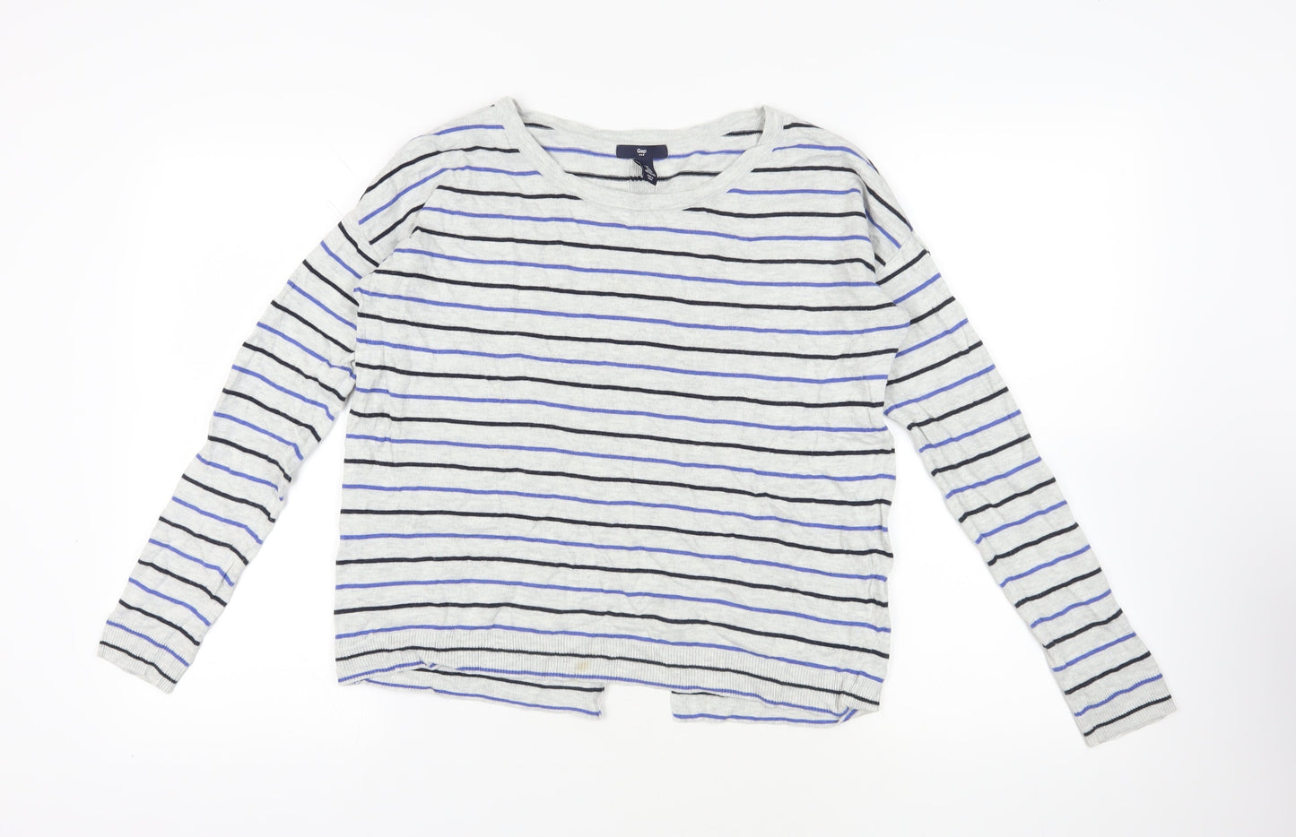 Gap Multicoloured Striped Pullover Jumper M