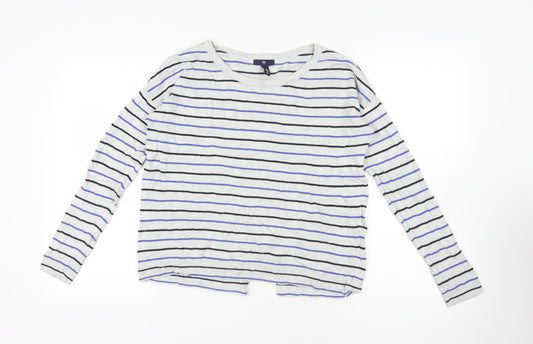 Gap Multicoloured Striped Pullover Jumper M