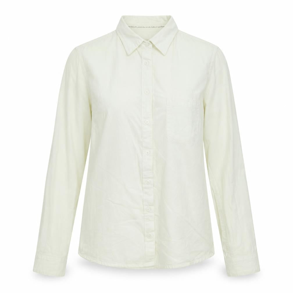 Womens UK Size S Lee Ivory Cotton Blouse