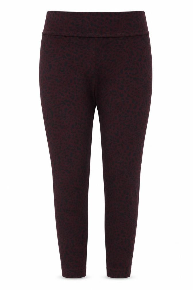 Marks and Spencer Womens Red Polyester Capri Leggings Size 14 L24 in