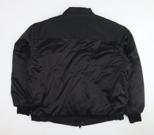 BodyWorks Mens Black Jacket Size XL Zip