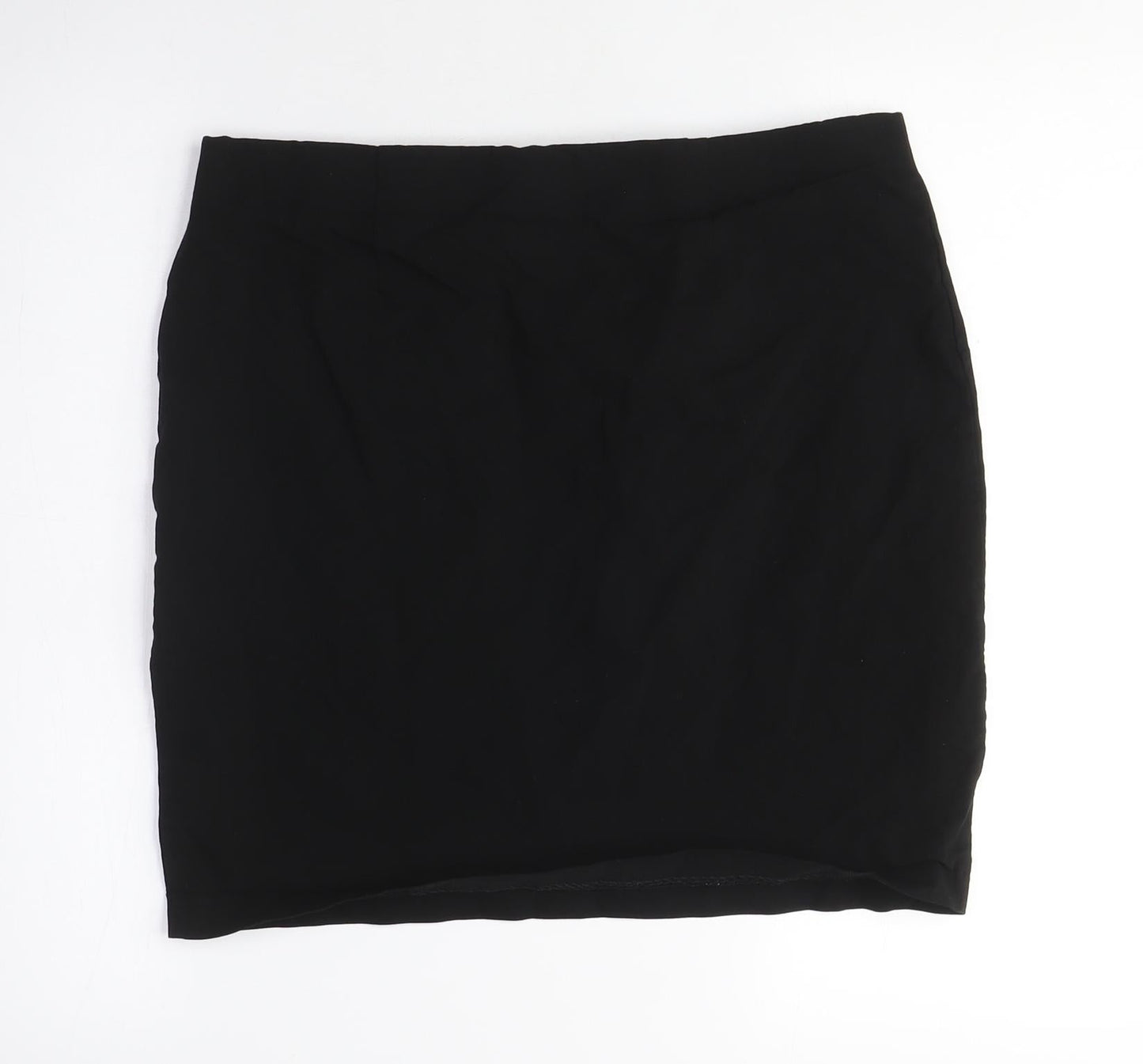 Friends Like These... Womens Black Viscose Bandage Skirt Size 16
