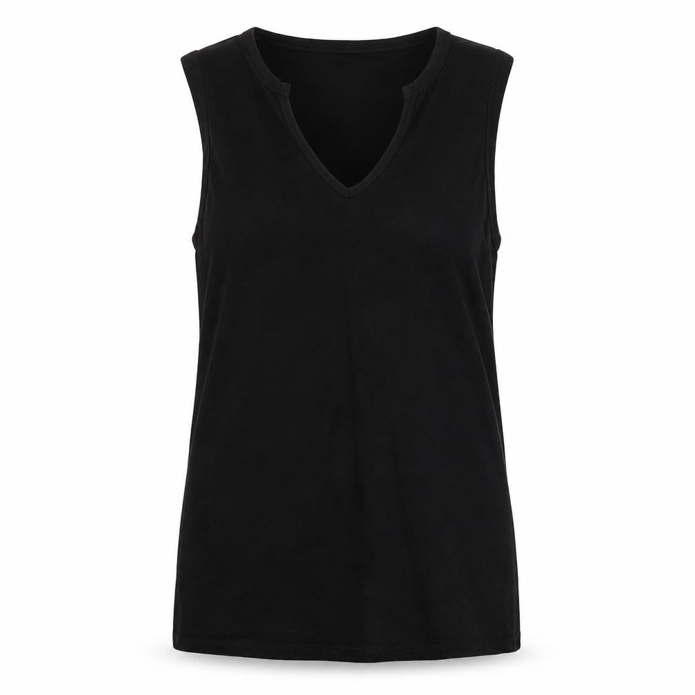 Womens UK Size S Gap Black Cotton Tank