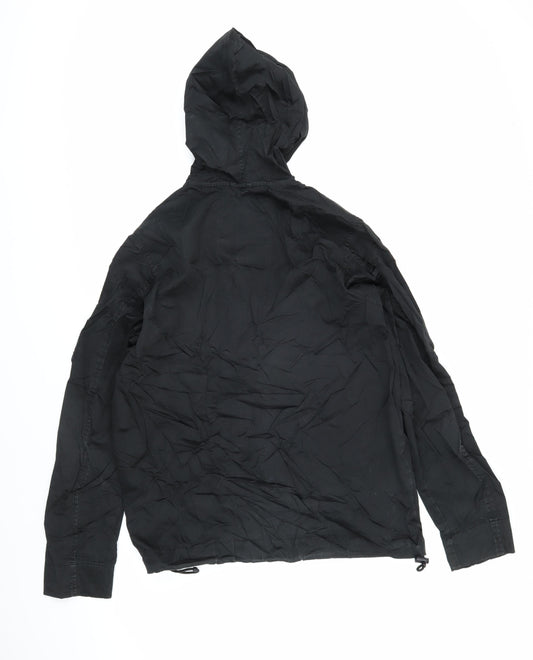 MCR Mens Black Jacket Coat Size S Zip