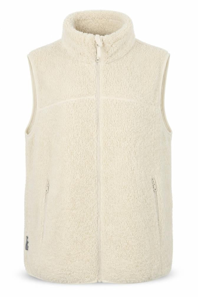 Womens UK Size 22  Mountain Life Ivory Polyester Poncho
