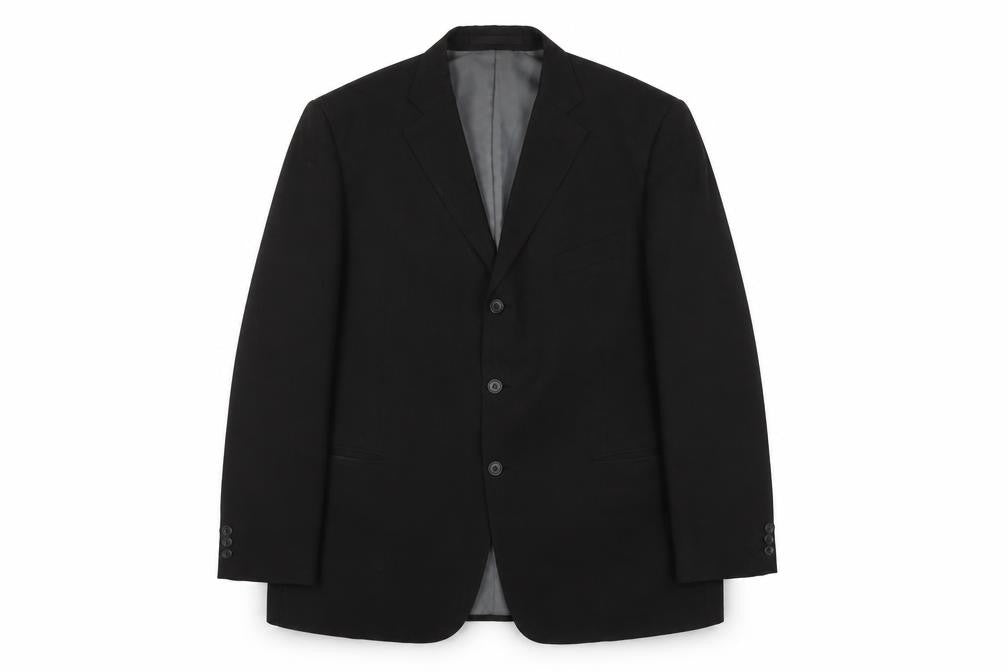 Marks and Spencer Mens Grey Polyester Jacket Suit Jacket Size 44 Regular