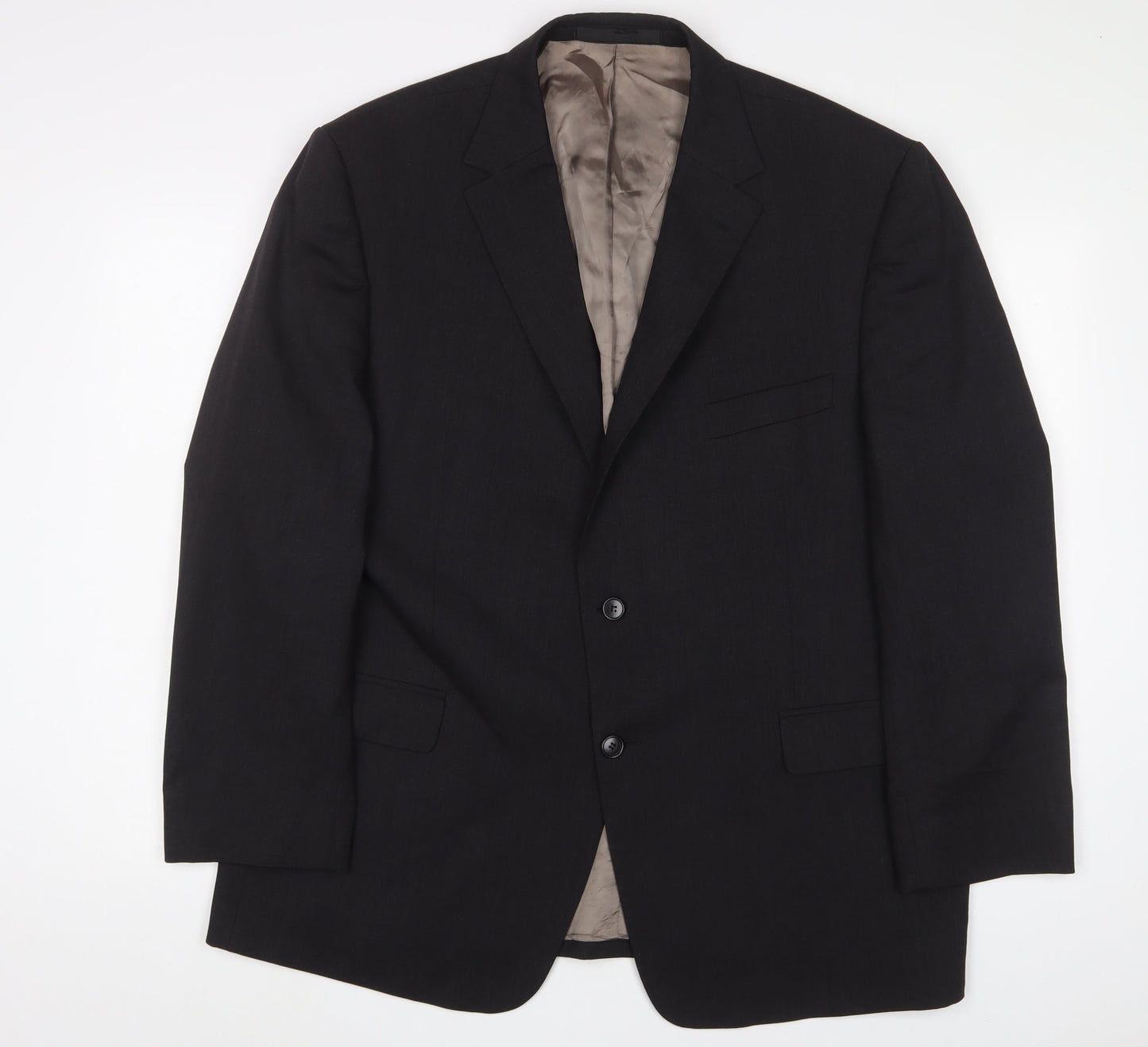 Marks and Spencer Mens Grey Wool Jacket Suit Jacket Size 46 Regular