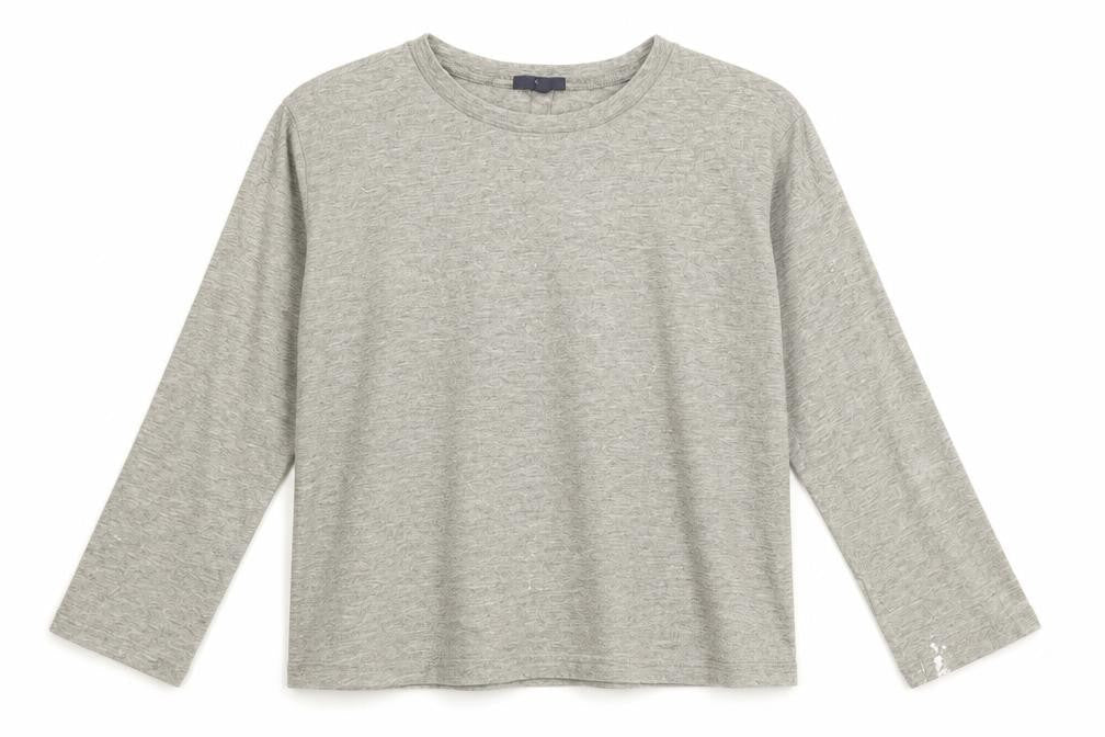 Womens UK Size S Gap Grey Polyester T-Shirt