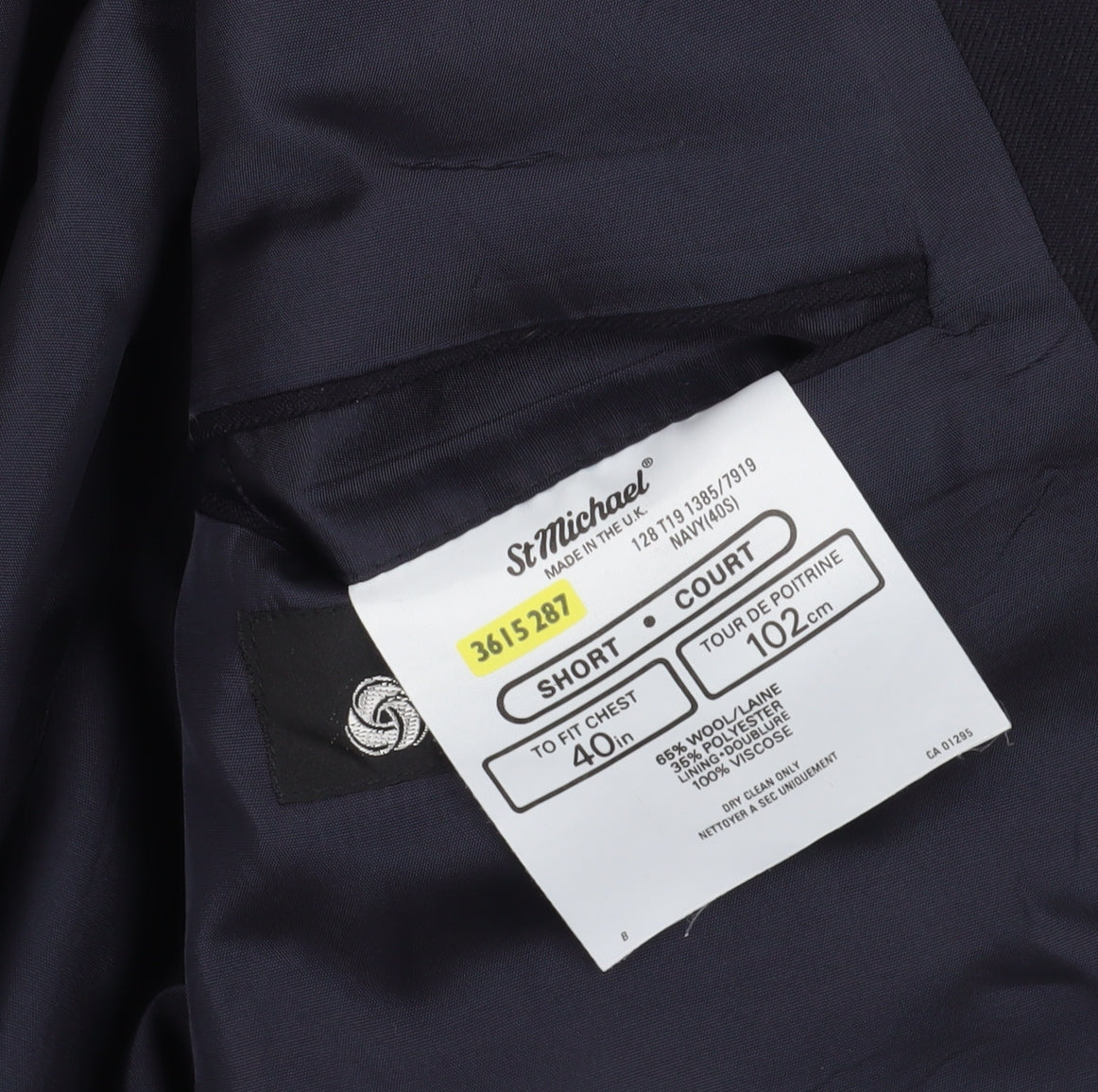 Marks and Spencer Black Wool Blazer, Size 40