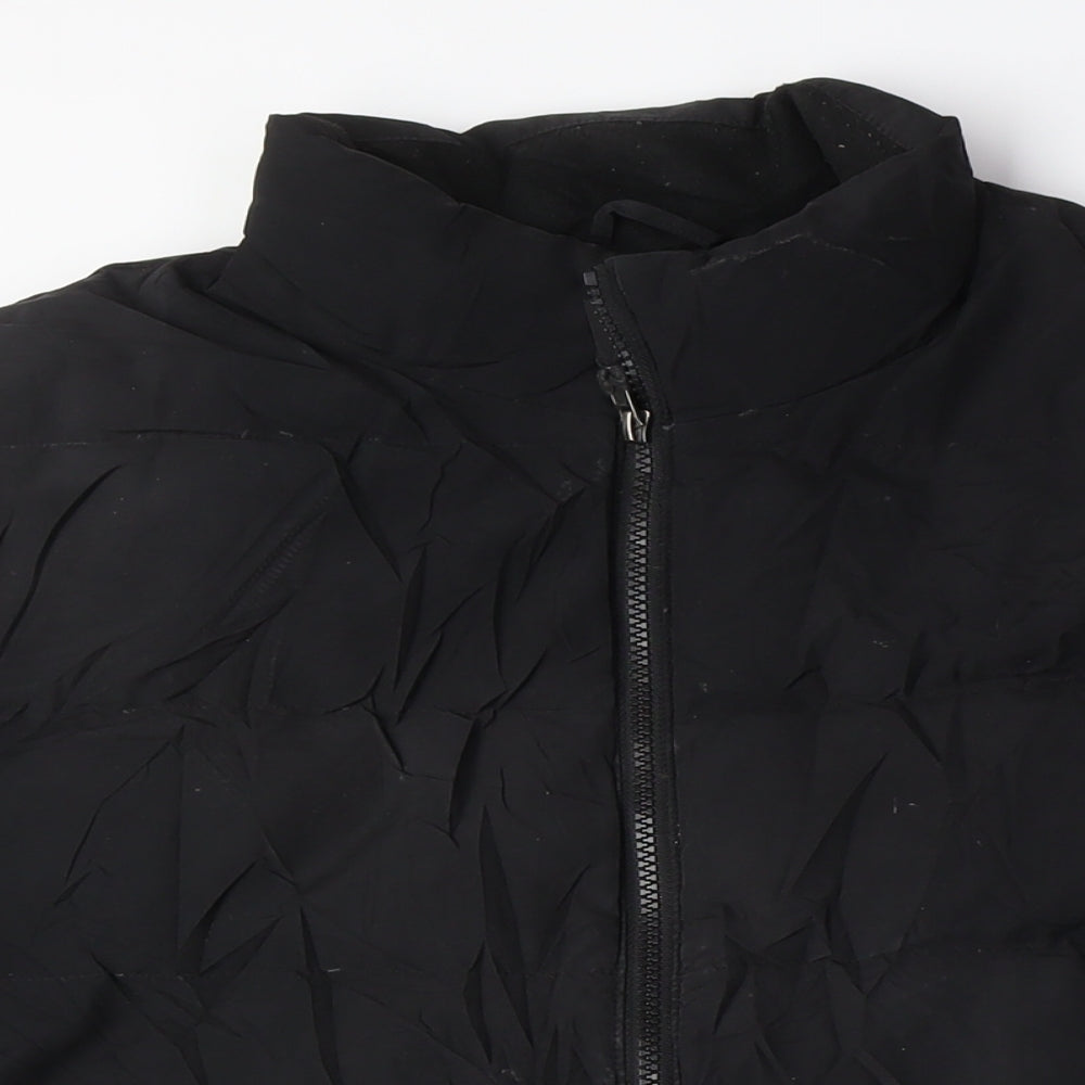 Gap Mens Beige Puffer Jacket Coat Size M Zip