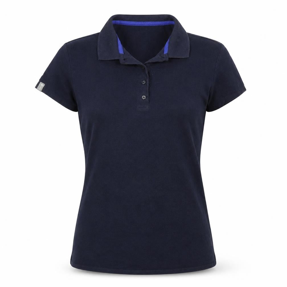 Decathlon Mens Blue Cotton Polo Size S Collared Pullover