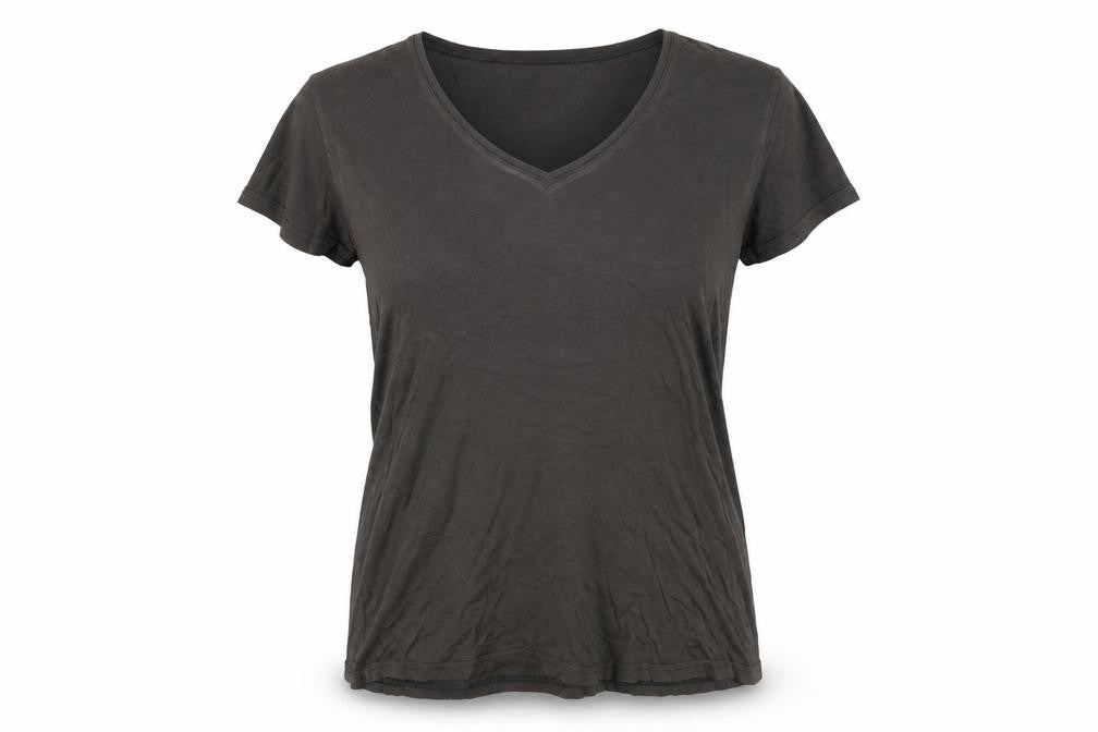 Womens UK Size 10 Desray Grey Cotton T-Shirt