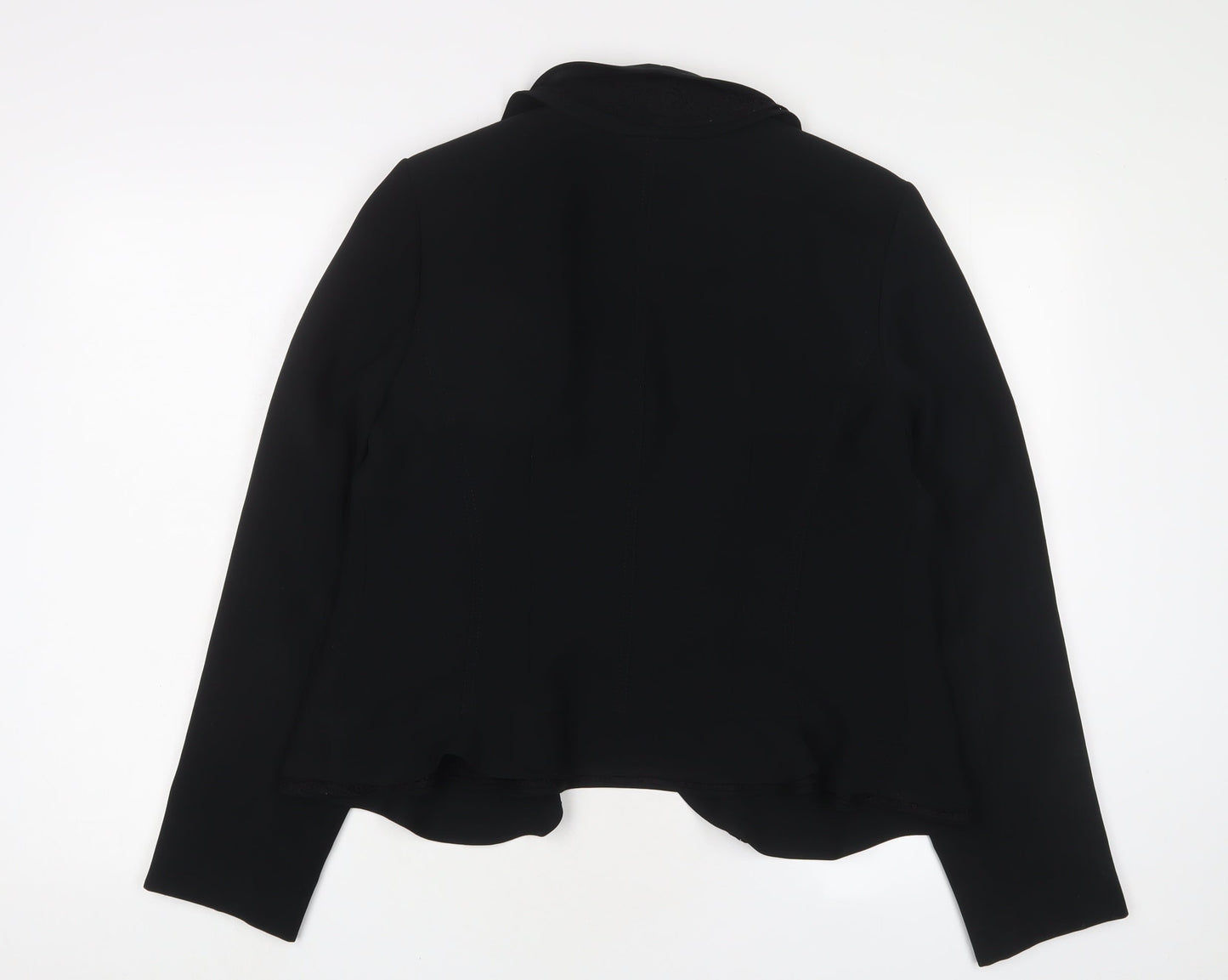 NEXT Womens Black Jacket Blazer Size 14 Button - Lace