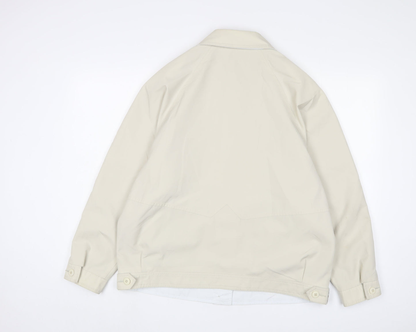 Berkertex Womens Beige Jacket Size 16 Button