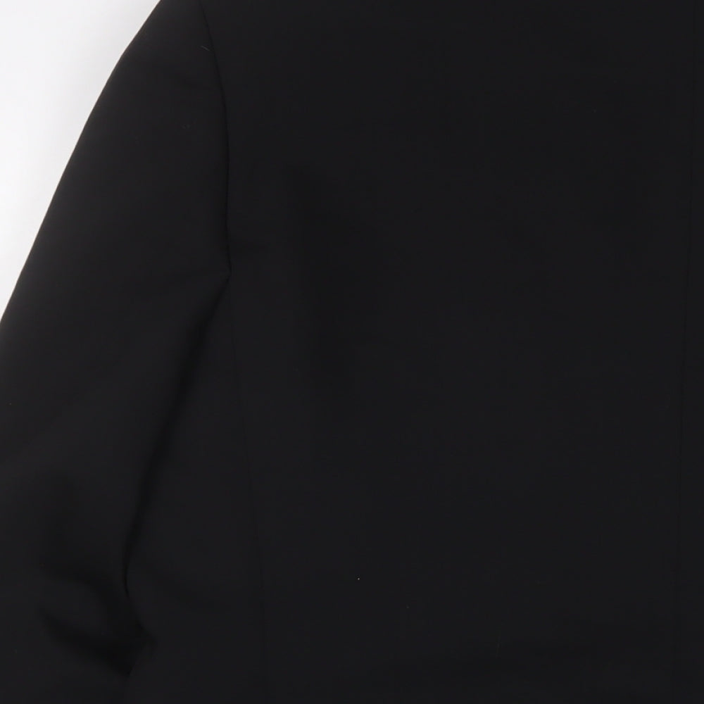 PerformanceSuits Mens Black Wool Jacket Suit Jacket Size 44 Regular